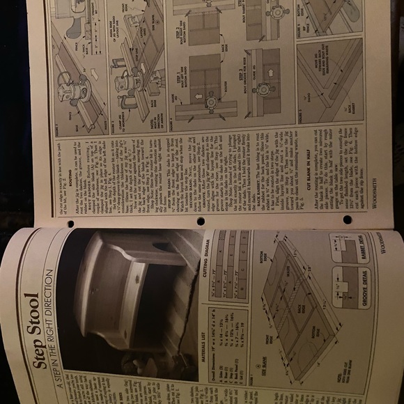 🎉5/$10🎉 Woodsmith magazine number 60 December 1988 picture frame moldings - Picture 4 of 9